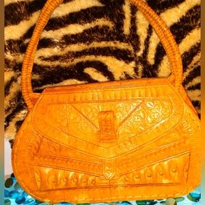 Vintage custom made handbag